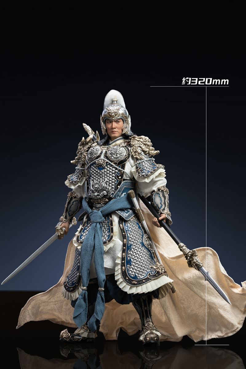 THREE KINDOMS - EVER-VICTORIOUS ZHAO YUN, ZILONG & LUMINOUS JADE LION 1/6