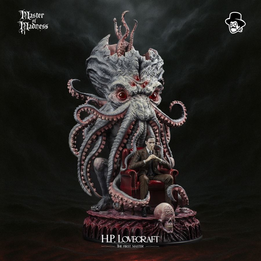 H.P.Lovecraft The First Master and The necronomicon - Master of Madness