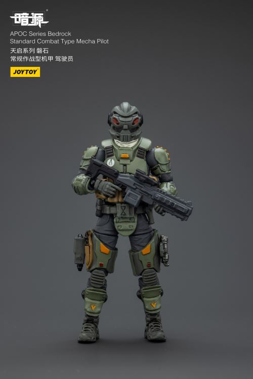 Apocalypse Series - Rock Conventional Combat Mecha/Storm Hurricane Fire Support Mecha/Pilot 1/25