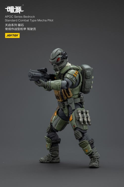 Apocalypse Series - Rock Conventional Combat Mecha/Storm Hurricane Fire Support Mecha/Pilot 1/25