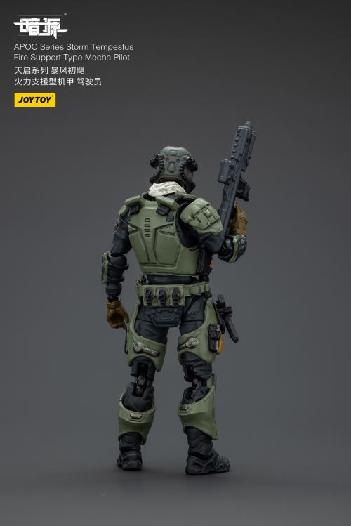 Apocalypse Series - Rock Conventional Combat Mecha/Storm Hurricane Fire Support Mecha/Pilot 1/25