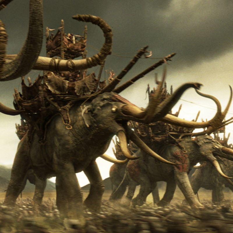 Skull of a Mumak - The Lord of the Rings