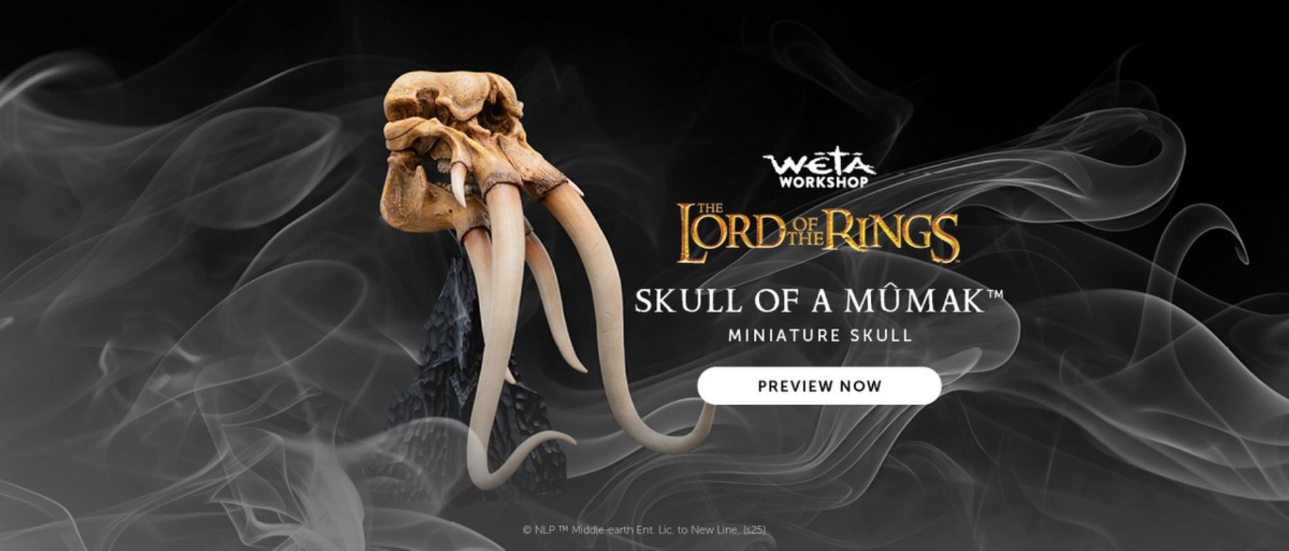 Skull of a Mumak - The Lord of the Rings