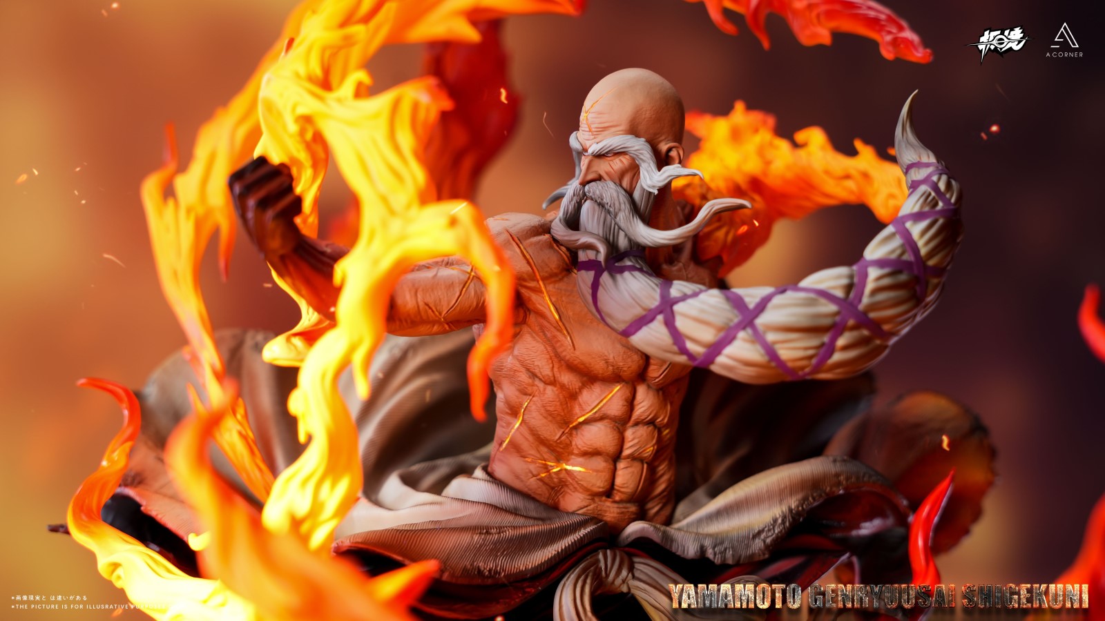 Yamamoto Genryusai Shigekuni - Bleach 1/6
