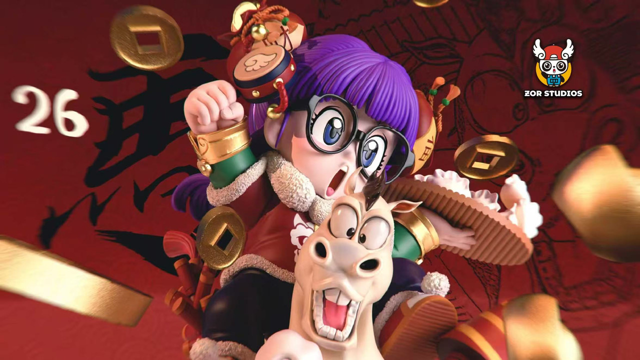 Arale The Year of the Horse
