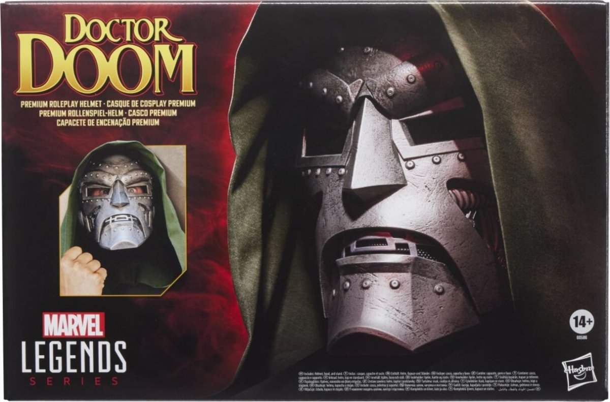 Marvel Legends Doctor Doom Premium Roleplay Helmet