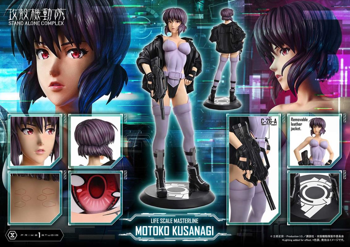 MOTOKO KUSANAGI - GHOST IN THE SHELL STAND ALONE COMPLEX