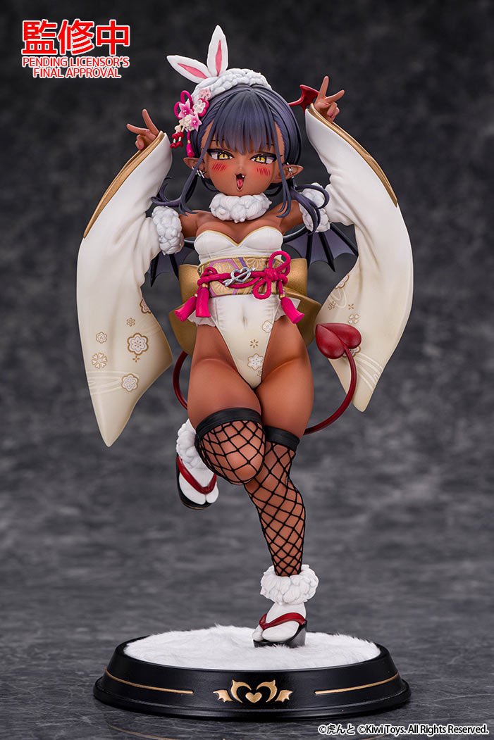Dark-skinned Succubus-chan: Bunny Dress Ver 1/6