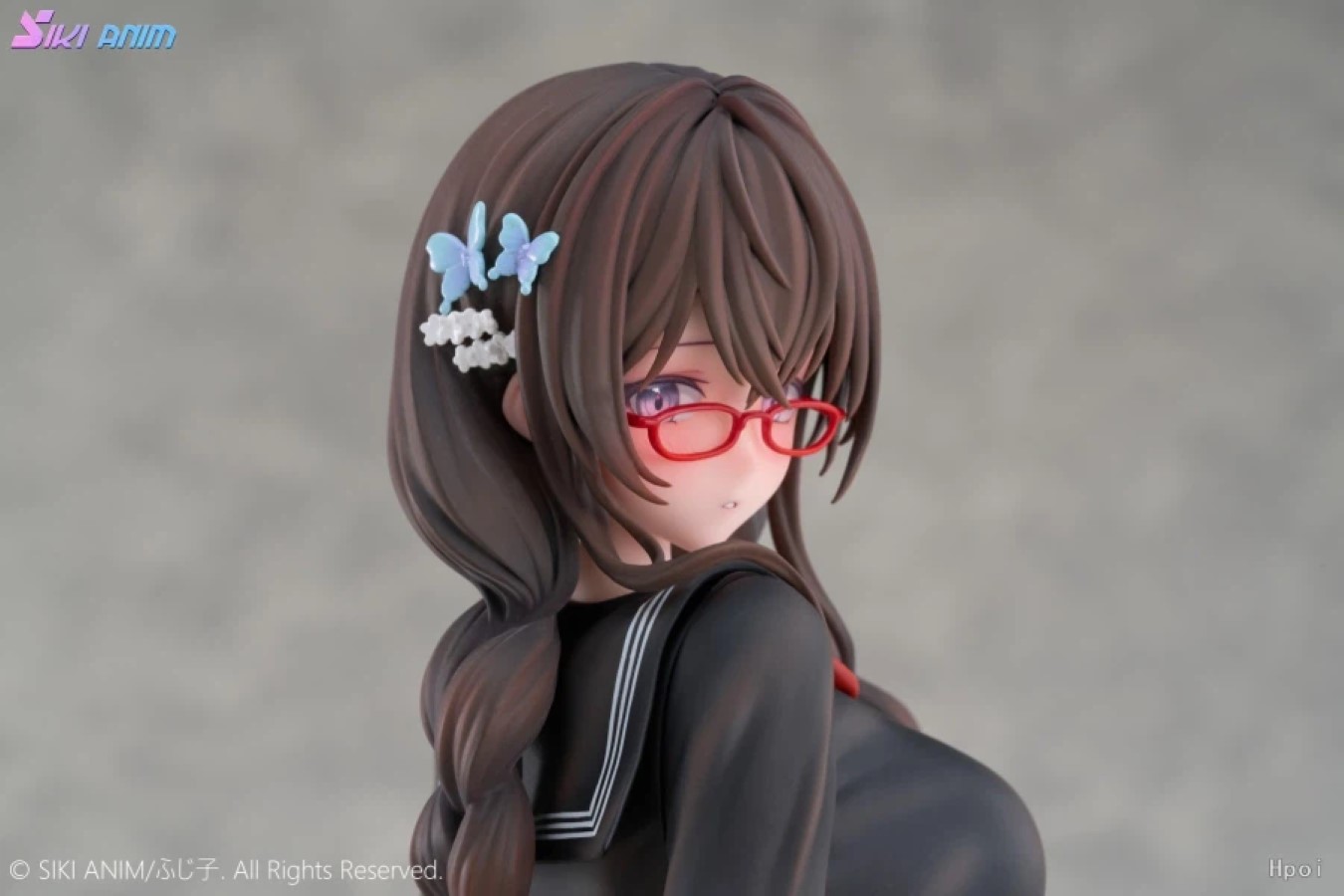 Girl with flashy underwear illustrated by Fujiko