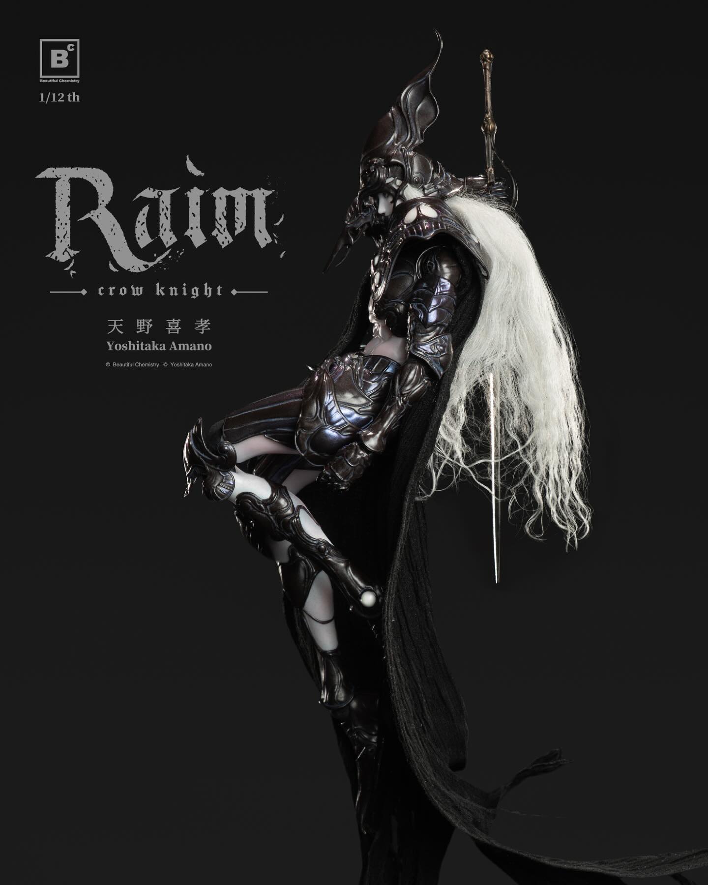 Beautiful Chemistry x Yoshitaka Amano RAIM - Crow Knight [BC202517] 1/12