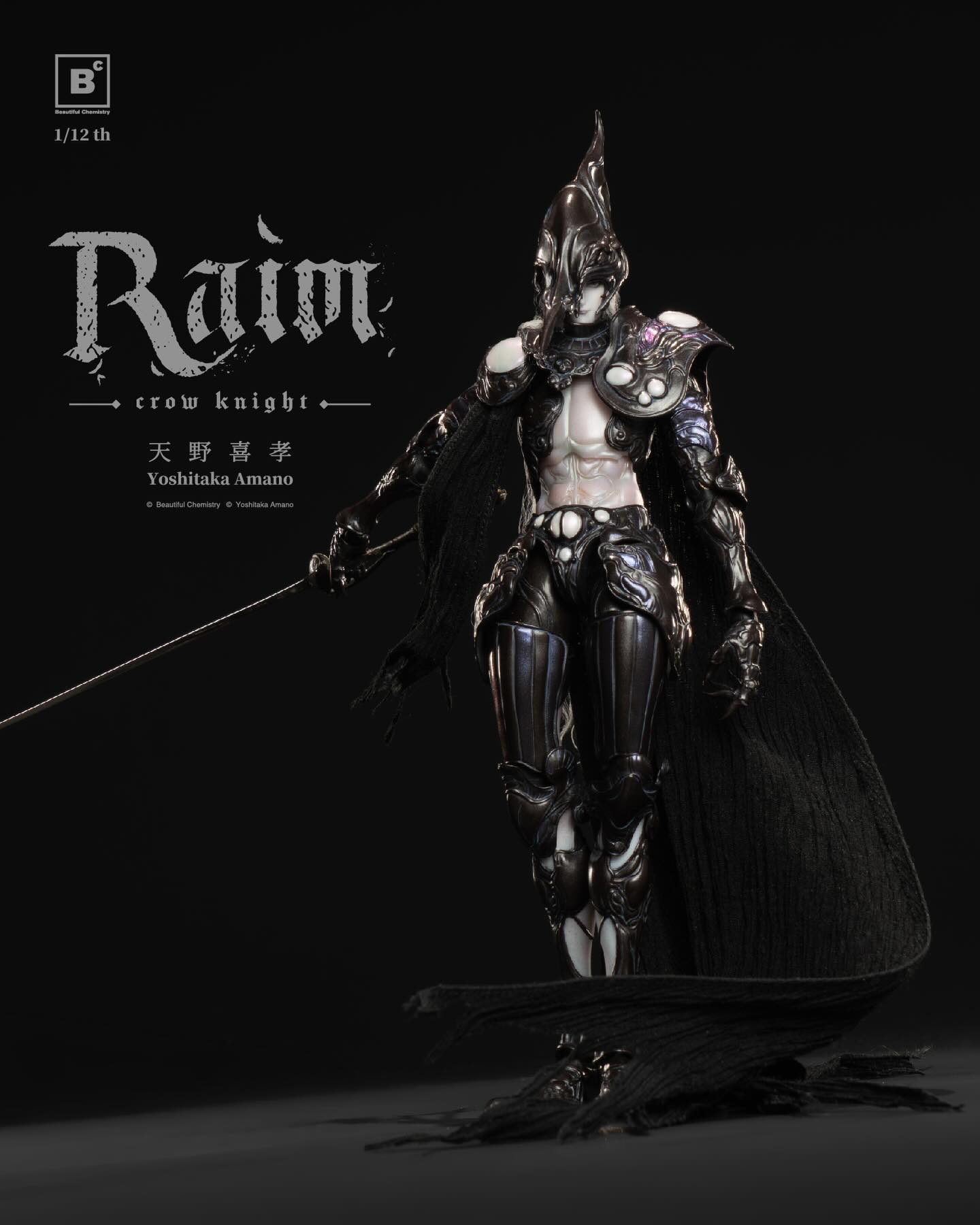 Beautiful Chemistry x Yoshitaka Amano RAIM - Crow Knight [BC202517] 1/12