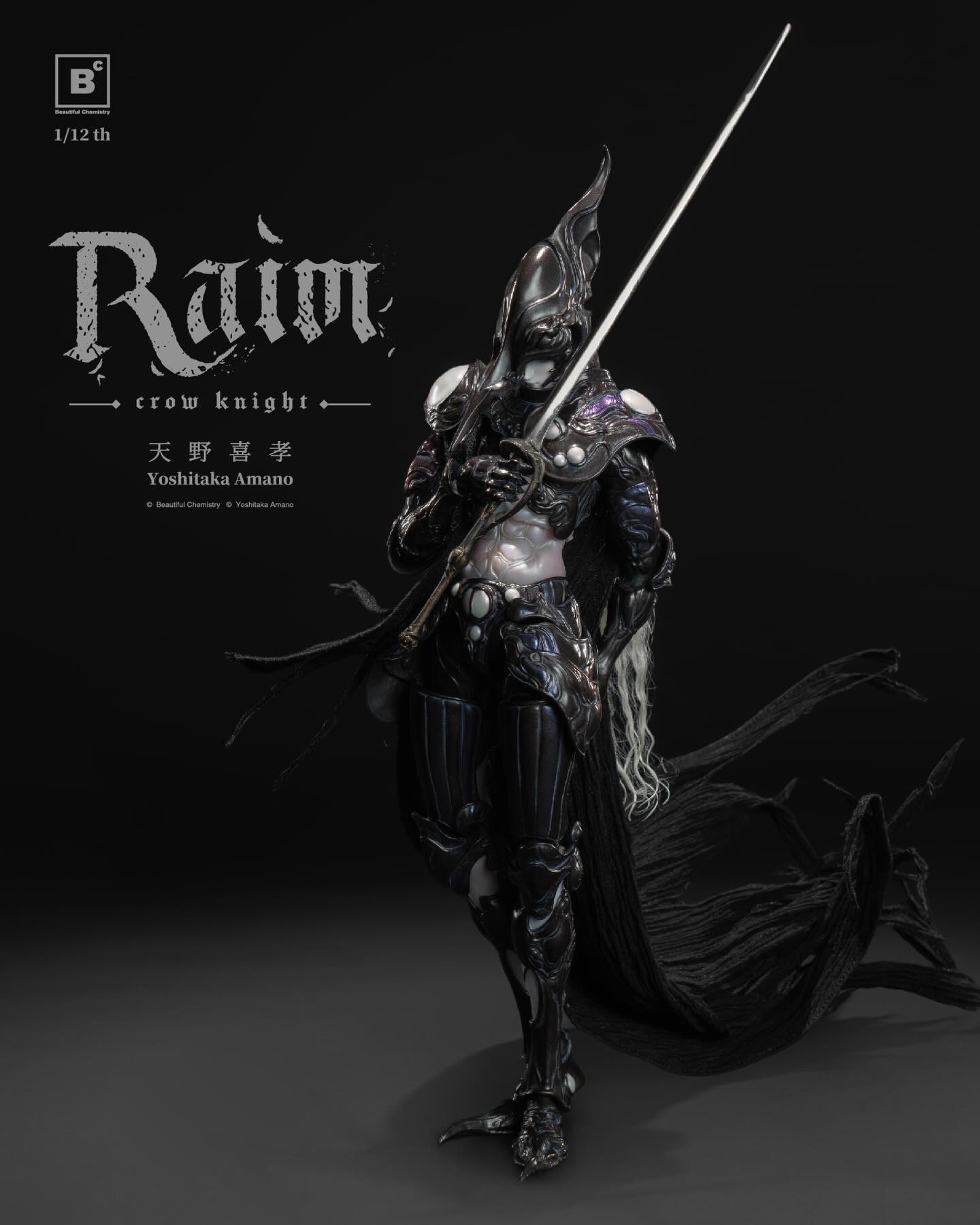 Beautiful Chemistry x Yoshitaka Amano RAIM - Crow Knight [BC202517] 1/12