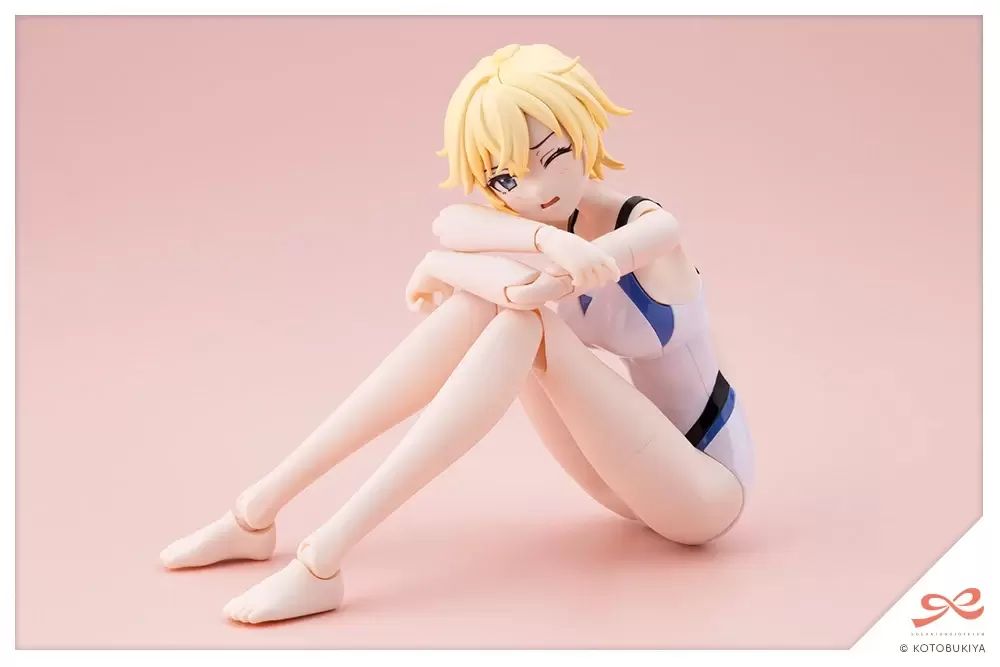 Saotome Rui [Momosakura High School - Competitive Swimsuit] Dreamy White Dolphin