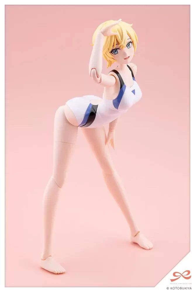 Saotome Rui [Momosakura High School - Competitive Swimsuit] Dreamy White Dolphin