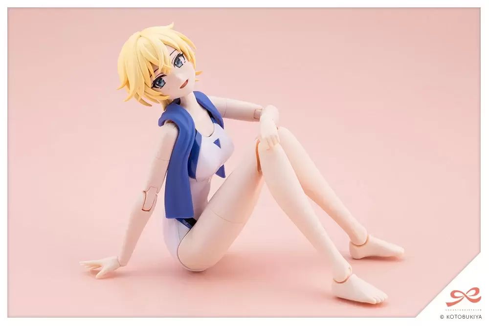 Saotome Rui [Momosakura High School - Competitive Swimsuit] Dreamy White Dolphin