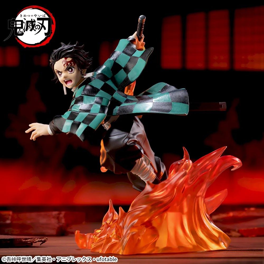 Kimetsu no Yaiba - Tanjiro Kamado, Giyu Tomioka y Akaza - XrossLink - Mugenjou-hen