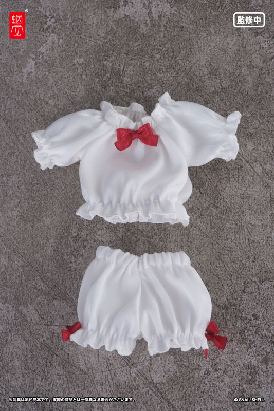 Puff Sleeves Loungewear (White)