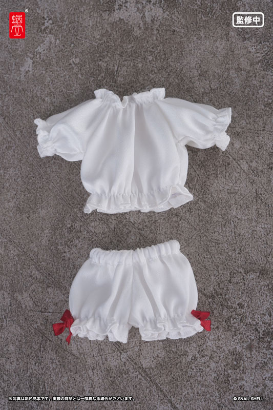 Puff Sleeves Loungewear (White)