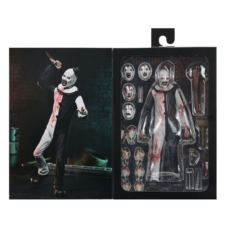Terrifier 2 / Art the Clown Ultimate 7 Inch Action Figure Blood Splatter ver
