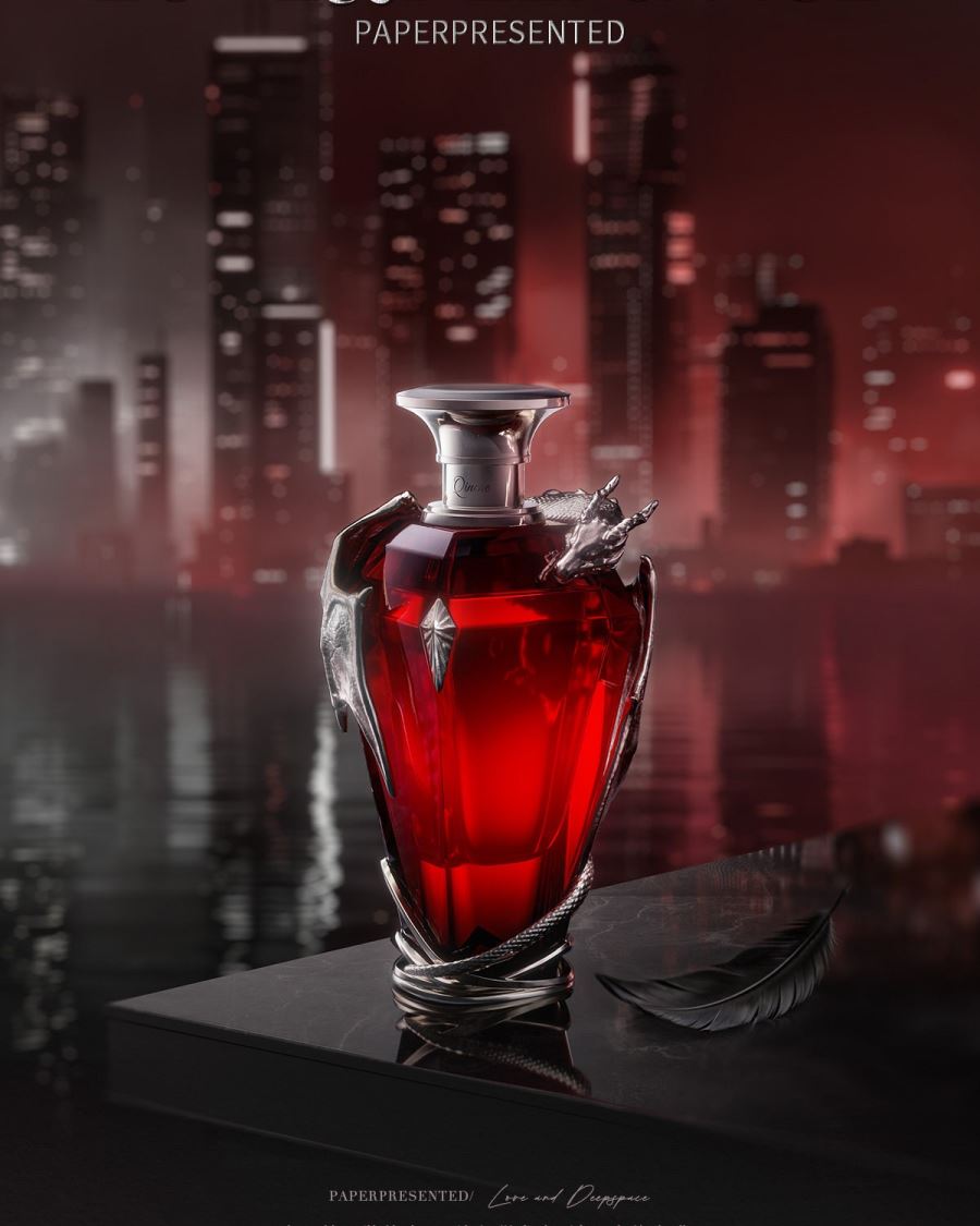 Paper Presented - Love and Deepspace Sylus Clutching Heart Series Exclusive Perfume - Dragon’s Breath Blazing Kiss [Licensed]