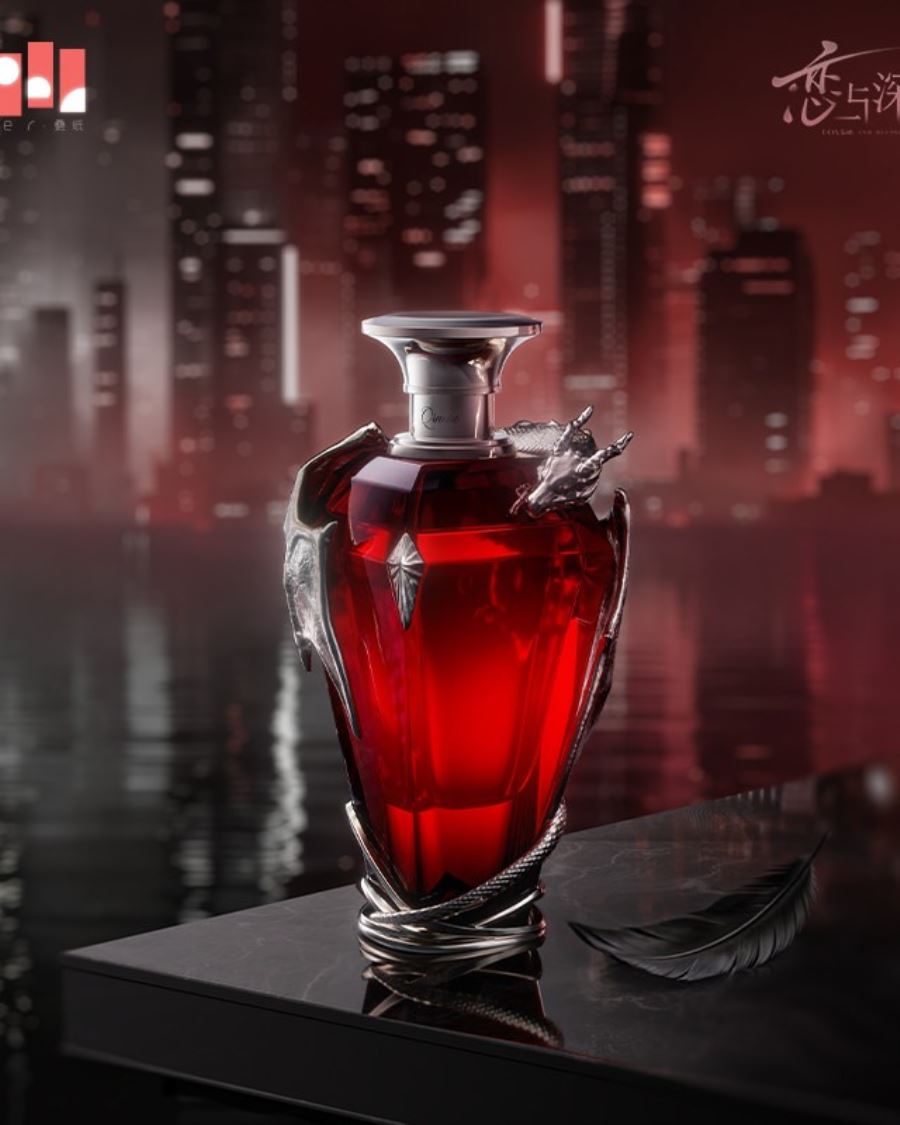 Paper Presented - Love and Deepspace Sylus Clutching Heart Series Exclusive Perfume - Dragon’s Breath Blazing Kiss [Licensed]