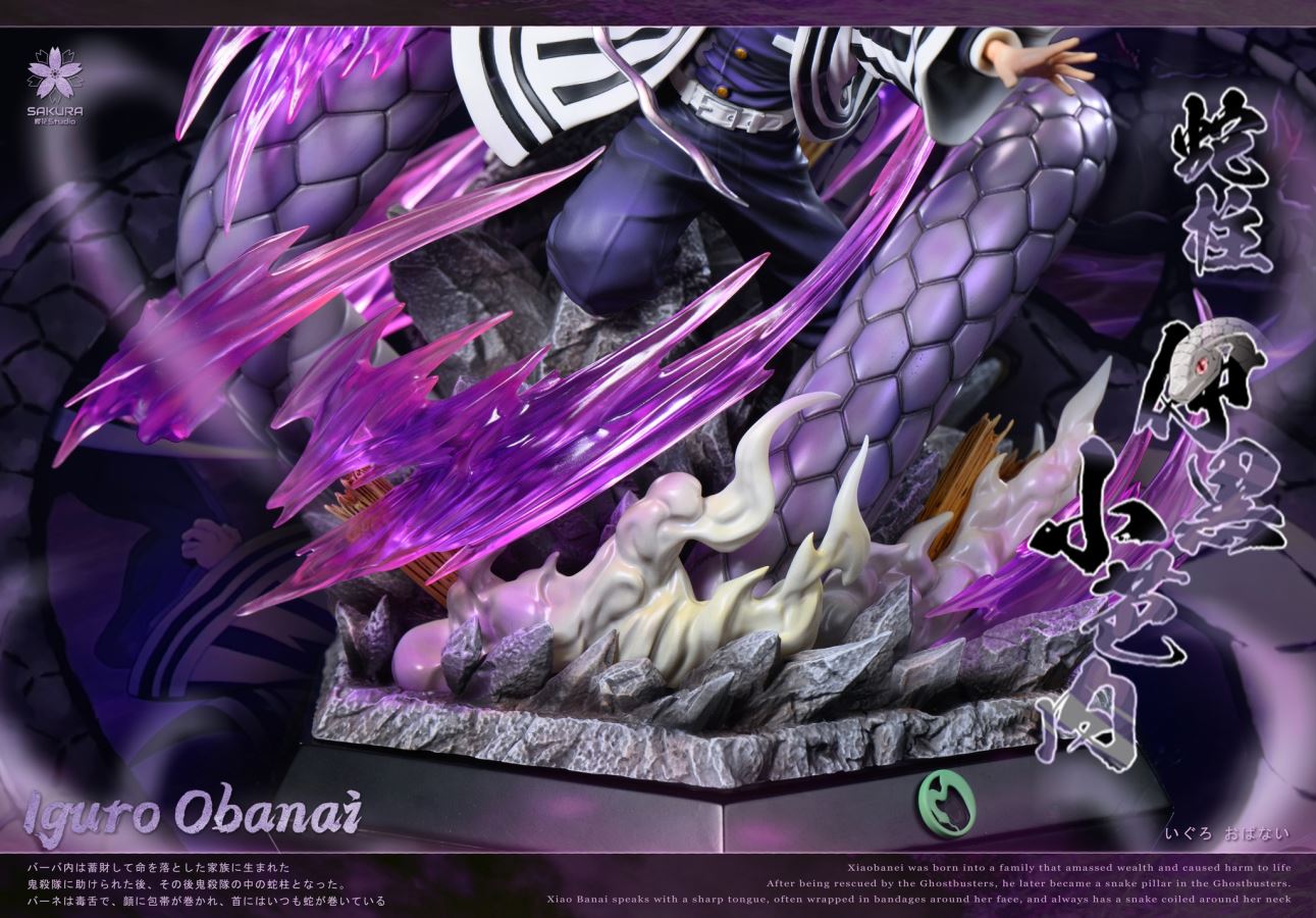 Obanai Iguro Snake Hashira - Demon Slayer