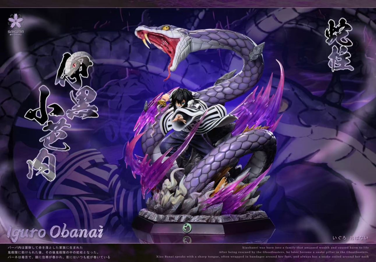 Obanai Iguro Snake Hashira - Demon Slayer