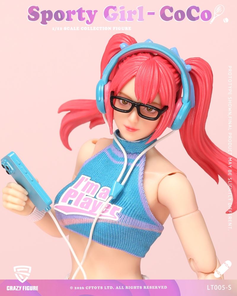 Sporty Girl Coco 1/12