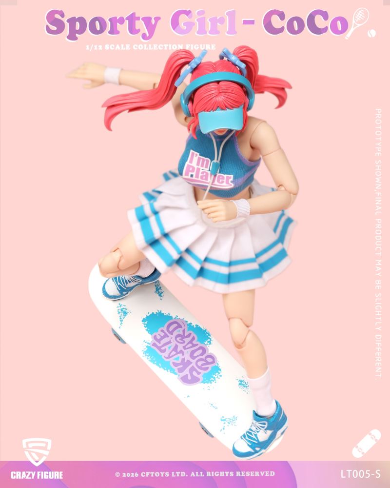 Sporty Girl Coco 1/12