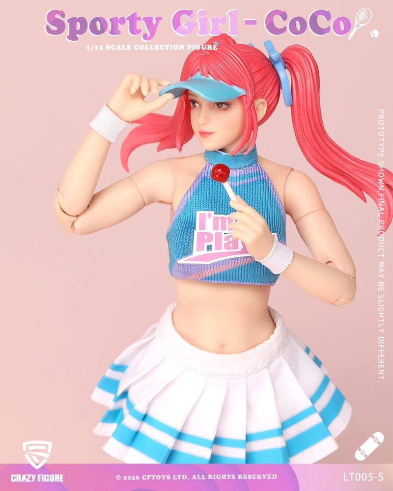 Sporty Girl Coco 1/12