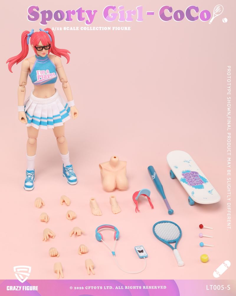 Sporty Girl Coco 1/12