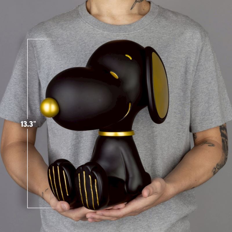 Snoopy Piggy Bank [Black & Gold Version]