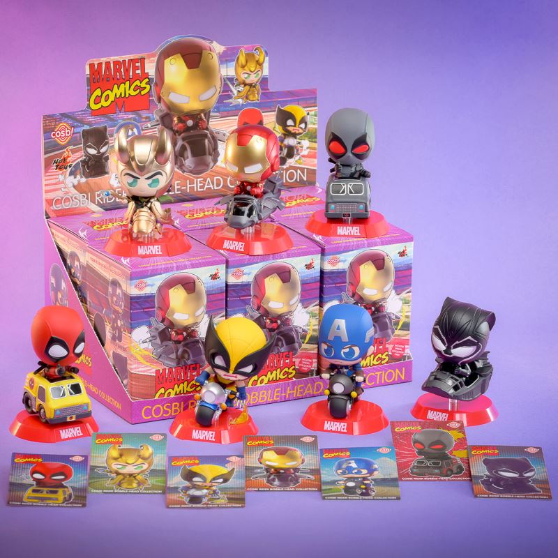 Marvel Cosbi Rider Bobble-Head Collection