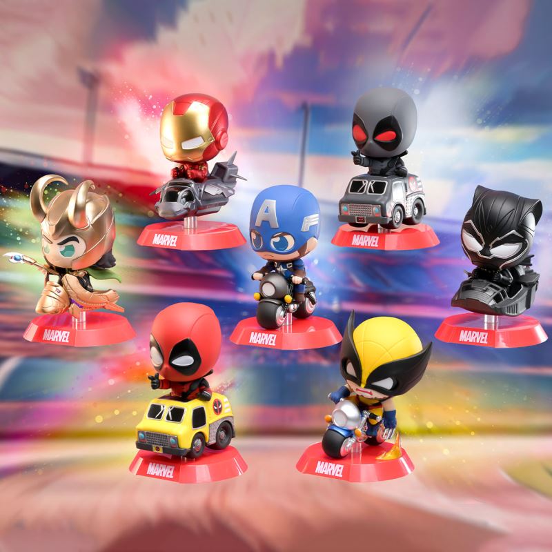 Marvel Cosbi Rider Bobble-Head Collection
