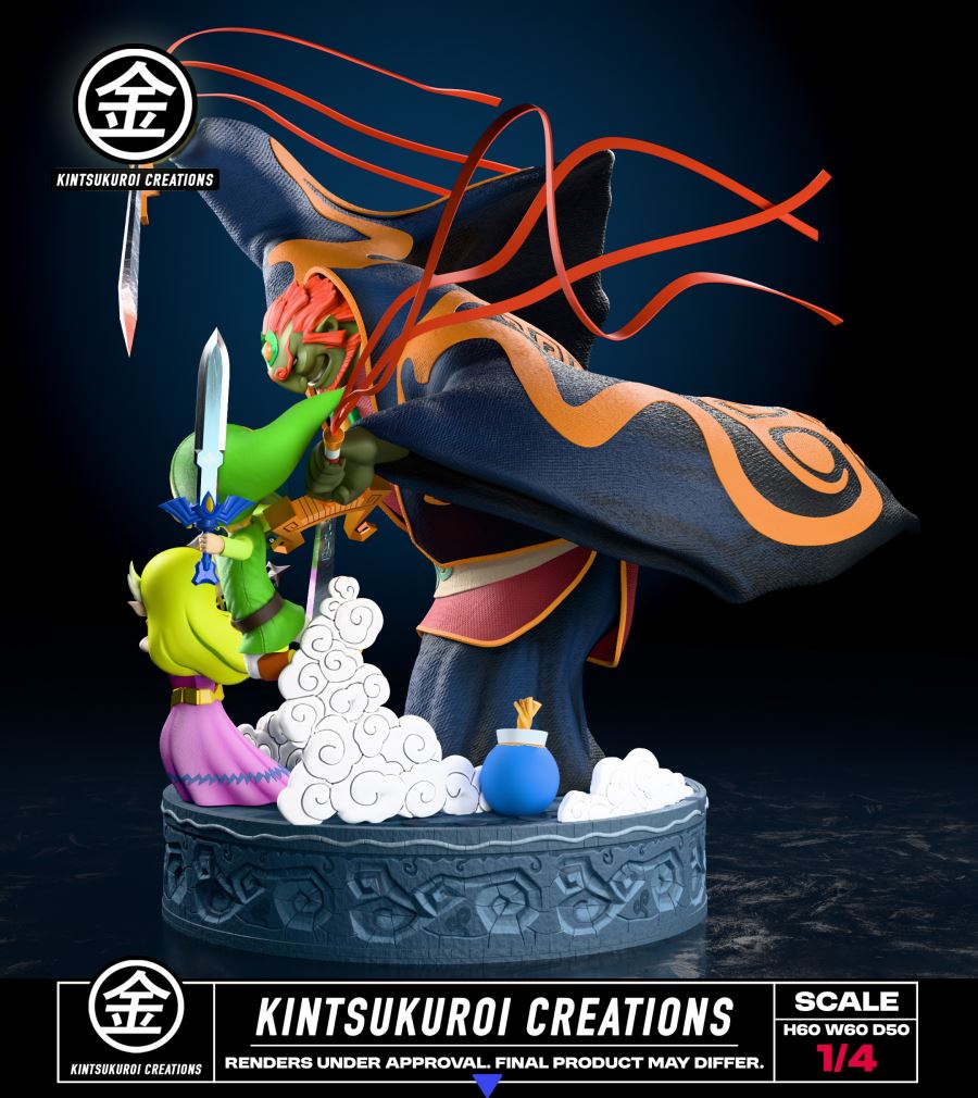 The Legend of Zelda: The Wind Waker Final Battle Diorama