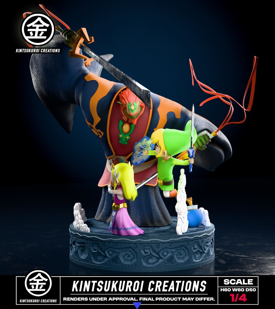 The Legend of Zelda: The Wind Waker Final Battle Diorama