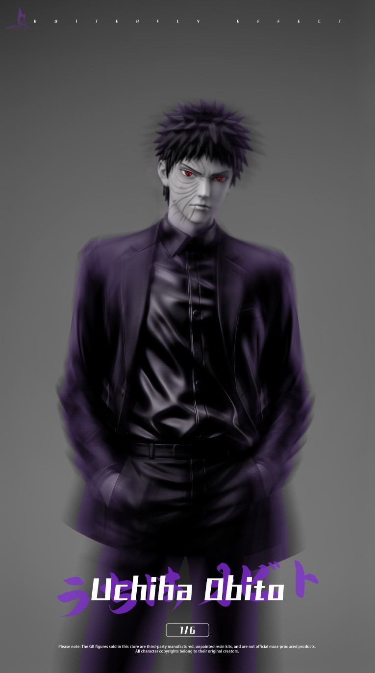 Obito, Kakashi, Sasuke - Naruto