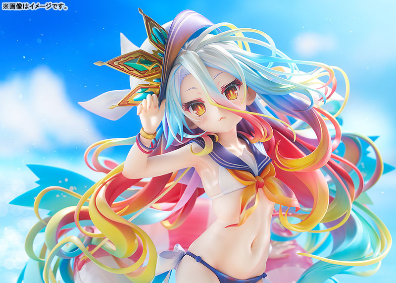 No Game No Life Shiro: Sailor-Style Swimsuit Ver. 1/7