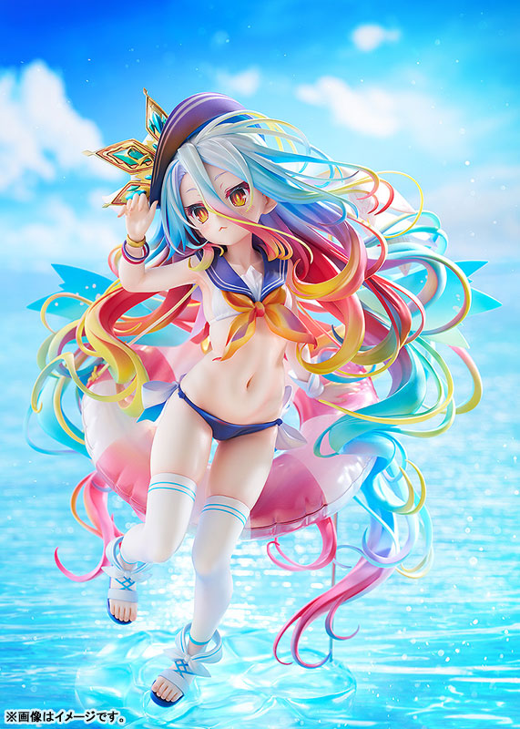 No Game No Life Shiro: Sailor-Style Swimsuit Ver. 1/7