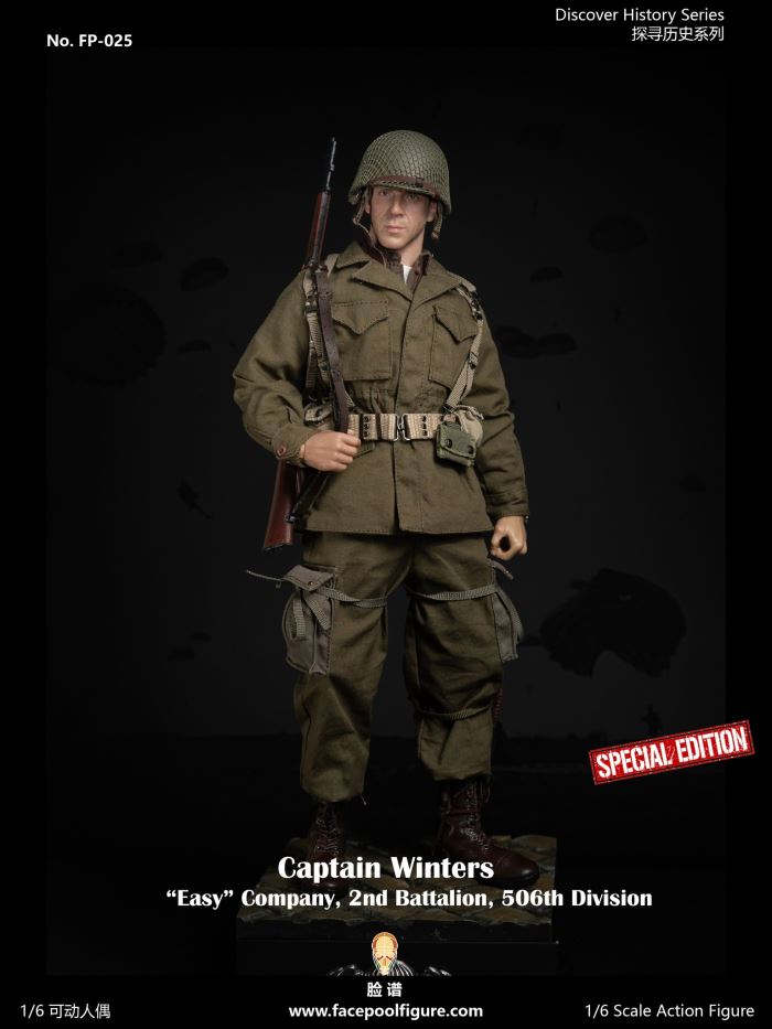 WWII US Airborne Division E Company Commander 1/6