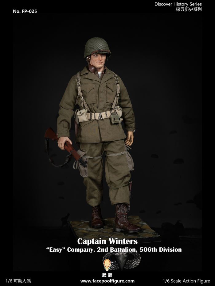 WWII US Airborne Division E Company Commander 1/6