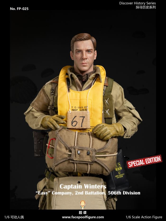 WWII US Airborne Division E Company Commander 1/6