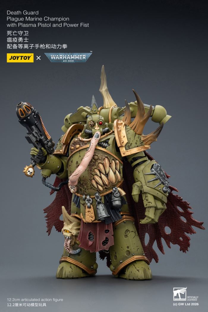 Death Guard Plague Warrior/Warrior & Tibat Mal, Son of Horus/Citybreaker