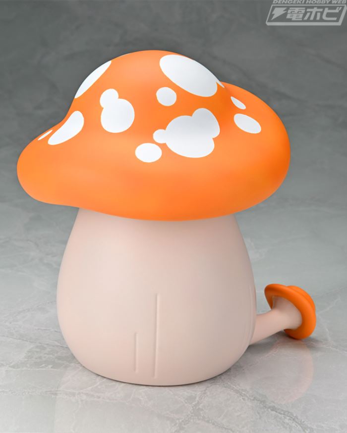 Soft Vinyl Walking Mushroom [Orange]