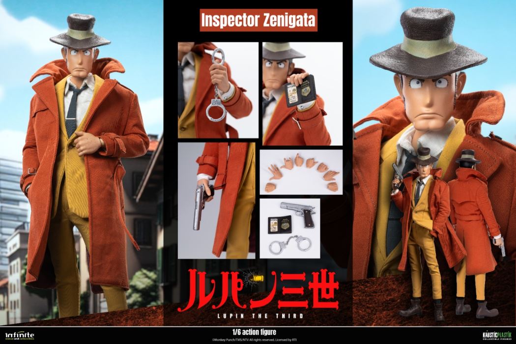 Lupin III Italian Game - Koichi Zenigata 1/6