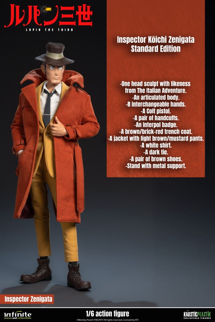 Lupin III Italian Game - Koichi Zenigata 1/6