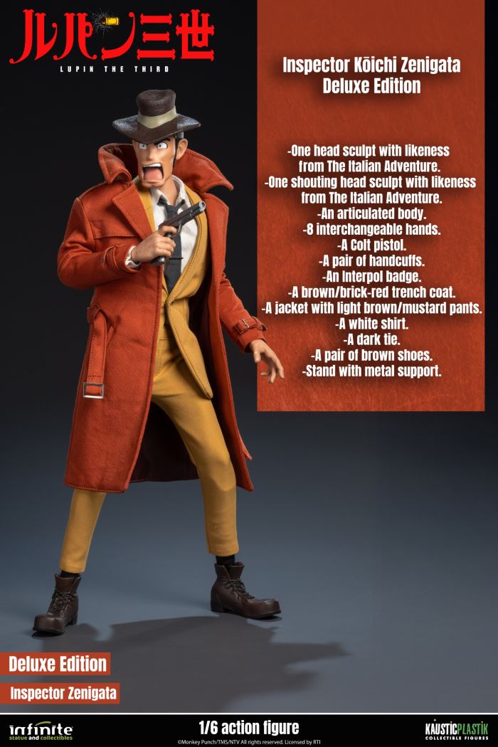 Lupin III Italian Game - Koichi Zenigata 1/6