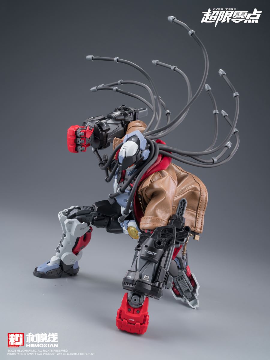 Accessory Pack Hooded Vest x Leather Jacket 1/10 