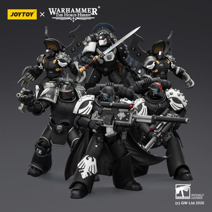 Raven Guard - Dark Fury/Shadow Sergeant/Mordes Member/Tactical Sergeant/Legion Soldier 1/18