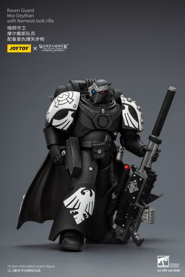 Raven Guard - Dark Fury/Shadow Sergeant/Mordes Member/Tactical Sergeant/Legion Soldier 1/18